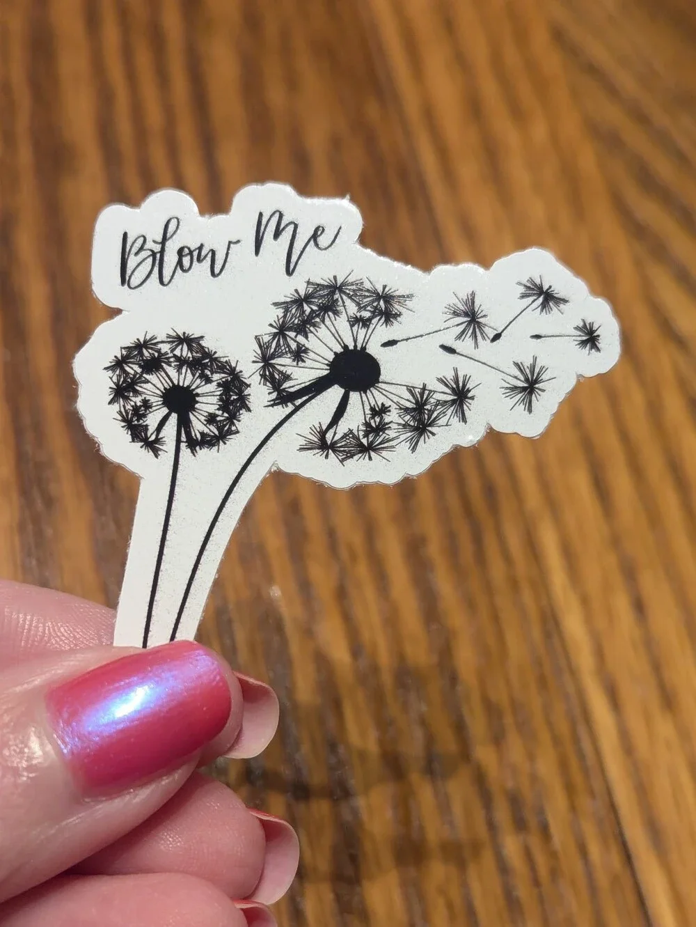 3 For $5 Item: Blow Me Dandelion Vinyl Sticker New!
